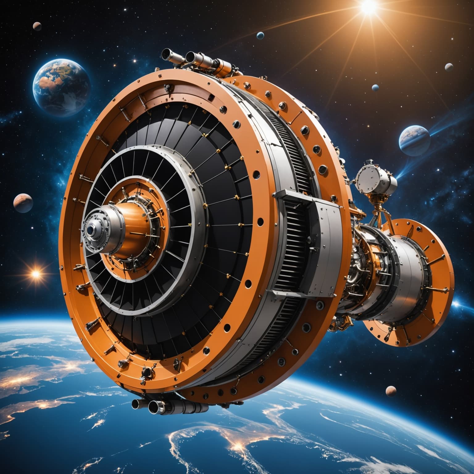 Die Zukunft der interplanetaren Reisen: Ionentriebwerke